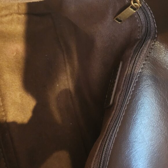 Lucia Classic Top Handbag - Dark Brown Like new - Picture 4 of 9